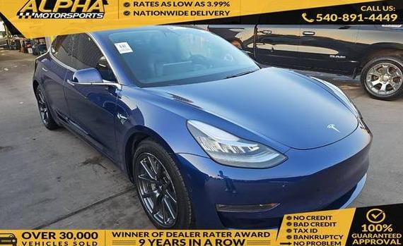 TESLA MODEL 3 2018 5YJ3E1EA8JF102672 image